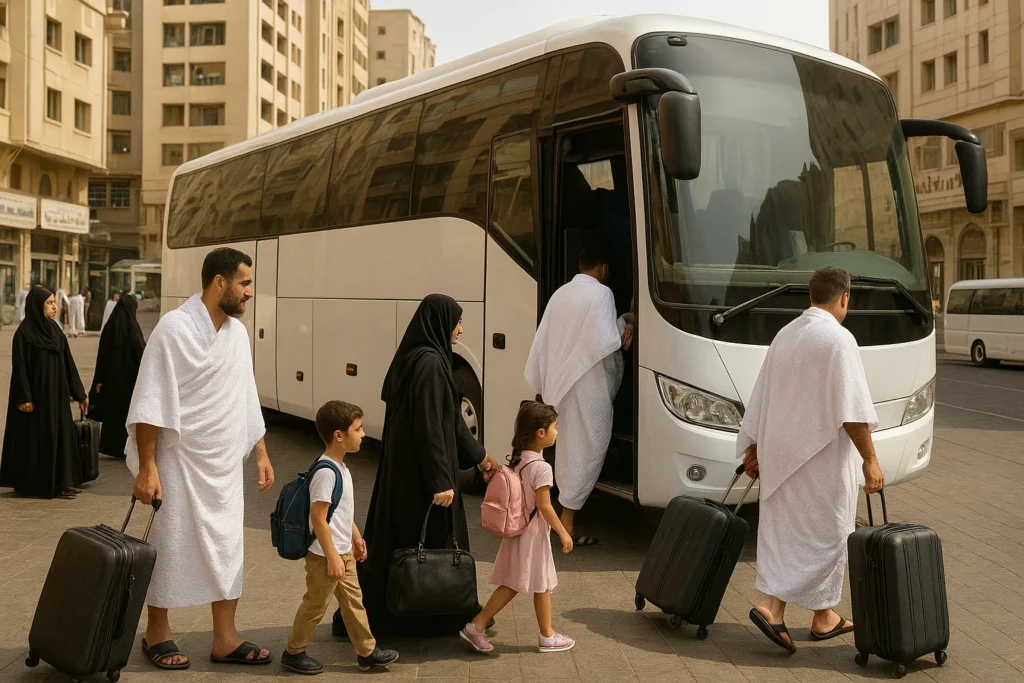 Transport for umrah