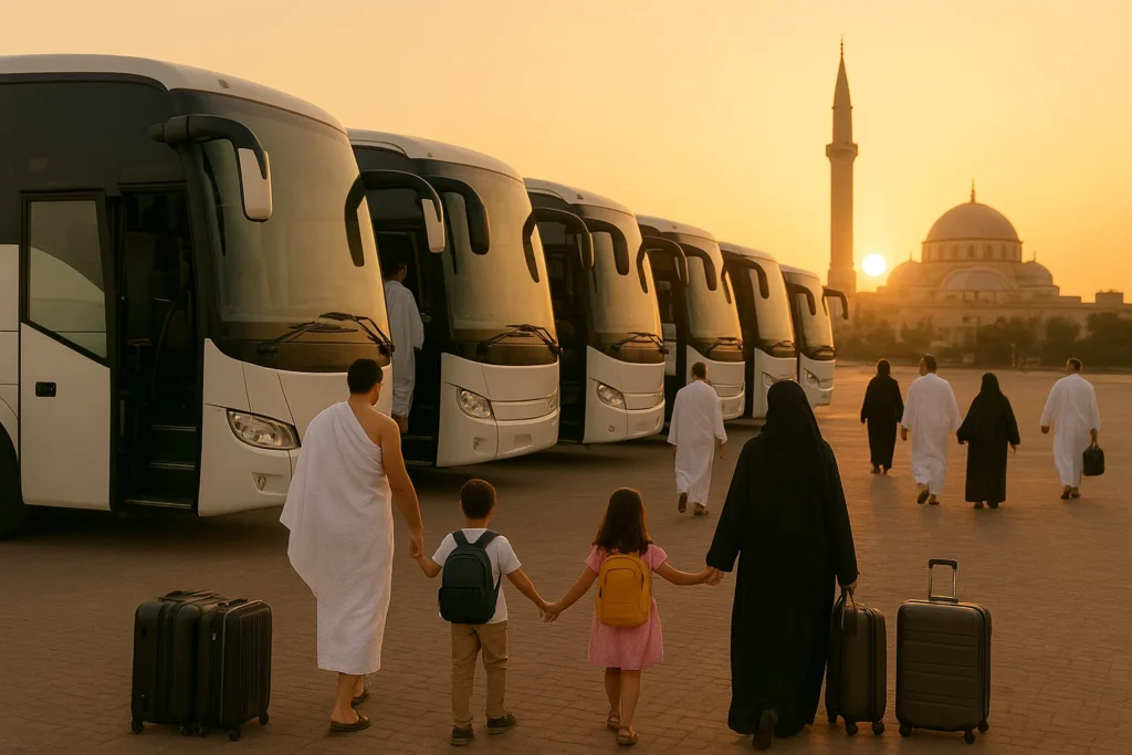 Transport for umrah