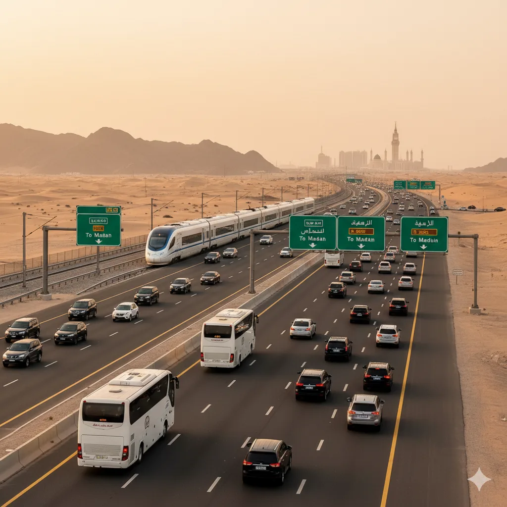 Umrah transport options in 2026