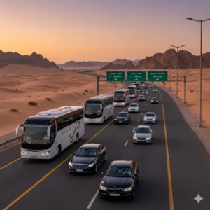 Umrah transport options in 2026