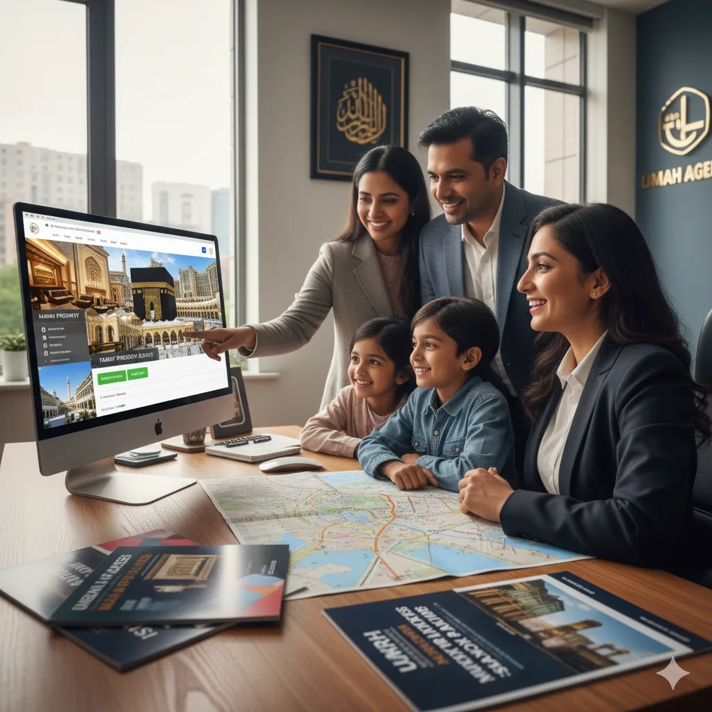 how to book hotels near Masjid al-Haram